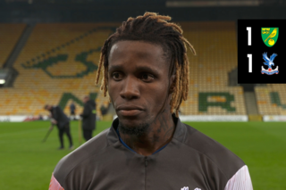 Zaha talks about his stunning goal at Carrow Road