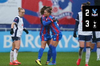 WSL Highlights: Palace 2-3 Spurs