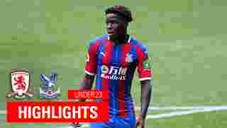 U23 Middlesbrough 1-1 Crystal Palace | 5 Minute Highlights