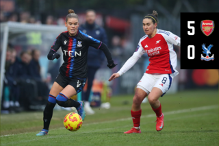 WSL Highlights: Arsenal 5-0 Palace