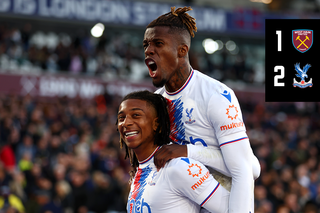 Match action: West Ham 1-2 Crystal Palace