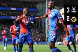 Match Action: Crystal Palace 3-2 Wolves