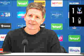 Post Match Press conference Nottingham Forest (H)