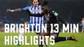 Brighton v Crystal Palace | 13 minute highlights