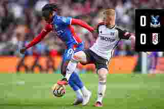 Match Action: Crystal Palace 0-0 Fulham