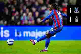 2 minute highlights: Crystal Palace 1-1 Nottingham Forest