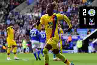 Match Action: Leicester City 2-1 Crystal Palace