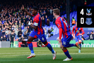 Match Action: Everton 3-0 Crystal Palace