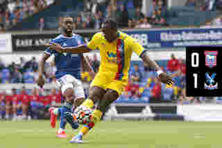 Match Highlights: Ipswich Town 0-1 Crystal Palace