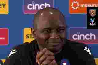 Vieira updates the press before West Ham trip