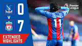 Crystal Palace 0-7 Liverpool | Extended Highlights