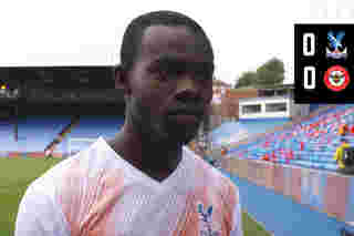 Tyrick Mitchell reflects on his first game at a packed Selhurst.