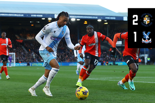 Match Action: Luton Town 2-1 Crystal Palace