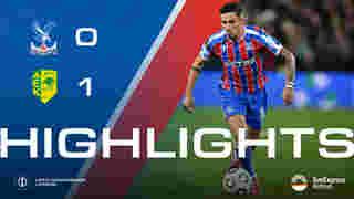 Match Highlights: Crystal Palace 0-1 AEK Larnaca
