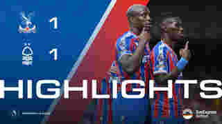 Match Action: Crystal Palace 1-1 Nottingham Forest