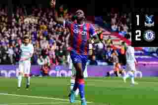 Crystal Palace 1-2 Chelsea: Match Action