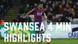 Swansea v Crystal Palace | 4 Minute Highlights