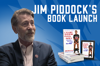 Famous Palace fan Jim Piddock launches new book