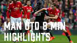 Manchester United 4-0 Crystal Palace | 8 min Highlights