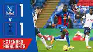 Crystal Palace v Tottenham Hotspur | Extended Highlights