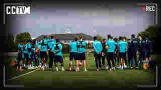 Preparations for Aston Villa | CCTV
