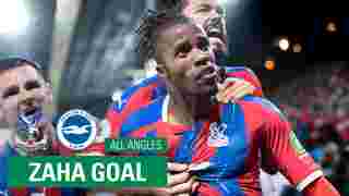 Wilfried Zaha | All Angles v Brighton