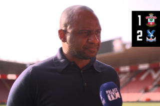 Patrick Vieira's thoughts on the 2-1 victory over Southampton