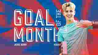 Jesse Derry wins August Goal of the Month