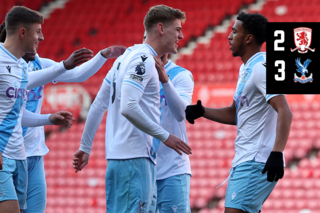 U21 Match Highlights: Middlesbrough 2-3 Crystal Palace