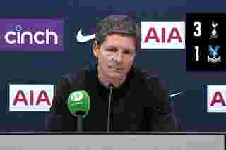Post match press conference Tottenham Hotspur (A)