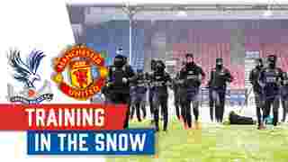 Pre Manchester United | Training In The Snow