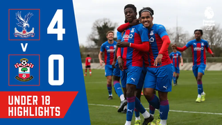 Crystal Palace 4-0 Southampton | U18 Highlights