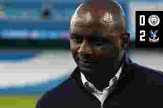 Patrick Vieira's gives Palace TV his thoughts on the win in Manchester