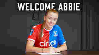Abbie Larkin's first words as a Palace player