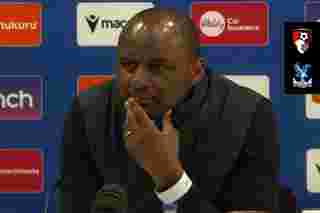 Vieira speaks with the press before Bournemouth trip