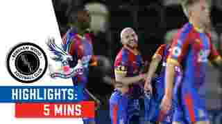 Boreham Wood v Crystal Palace 5 Min Highlights