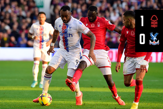 Match Action: Nottingham Forest 1-0 Crystal Palace