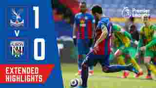 Crystal Palace 1-0 West Brom | Extended Highlights Action