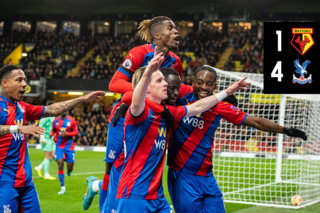 Extended Highlights: Watford 1-4 Crystal Palace