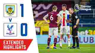 Burnley 1-0 Crystal Palace | Extended Highlights