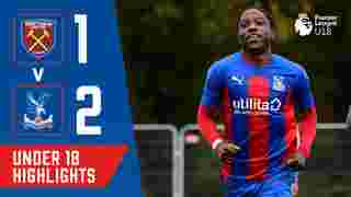 West Ham 1-2 Crystal Palace U18 Highlights