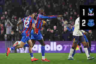 Match Action: Crystal Palace 1-2 Everton