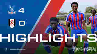 U18 Match Highlights: Crystal Palace 4-0 Fulham FC | Premier League U18