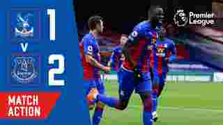 Crystal Palace 1-2 Everton | 2 Minute Highlights