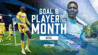 Goal of the month & Player of the month: April 2025