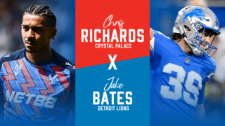 CPFC x Detroit Lions | Chris Richards x Jake Bates 
