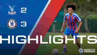 U18 Match Highlights | Crystal Palace 2 - 3 Chelsea