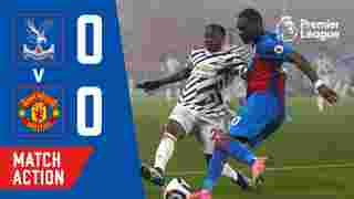 Crystal Palace 0-0 Manchester United | Match Action