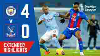 Manchester City 4-0 Crystal Palace | Extended Highlights