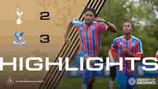 U18 Match Highlights | Tottenham 2-3 Crystal Palace